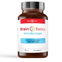 Fundamentos cerebrales Suplemento Complejo de ultra yodo para el soporte tiroides, yodo y yoduro de potasio en uno, Suplemento de yodo para la salud tiroidea y cerebral, 12,5 mg de yodo y yoduro de potasio - 90 Tabletas