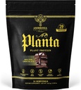 Ambrosia Planta - Premium Plant-Based Protein ¦ Vegan & Keto Friendly ¦ Gourmet Flavors with No Bloating or Stomach Upset TEN No Añadido Sugar TEN 14 Servings TEN (Melted Chocolate)