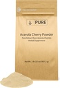 PURE ORIGINAL INGREDIENTES Acerola Cherry Powder (2 lb) Non-GMO, Gluten Free, Eco-Friendly Packaging