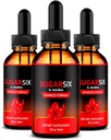 NutraRize (3 Pack) SugarSix Drops, Official Sugar Six Liquid Formula, All Natural Support for Stable and Healthy Levels, Premium Dropper to Main Good Circulation, Sugar Six Review (90 Servings)
