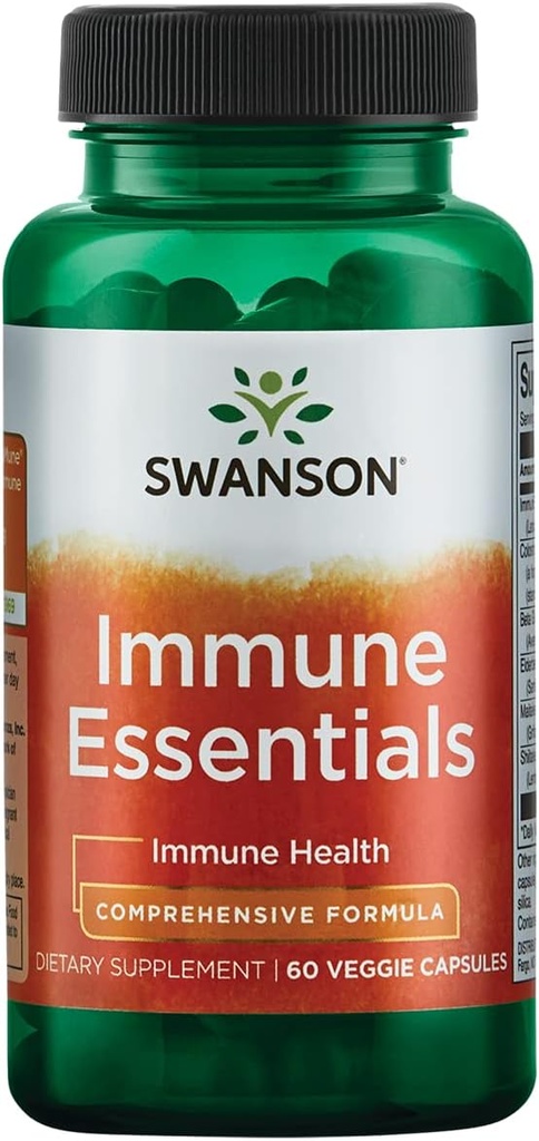 Swanson COND Immune Essentials 60 Veg CAPS