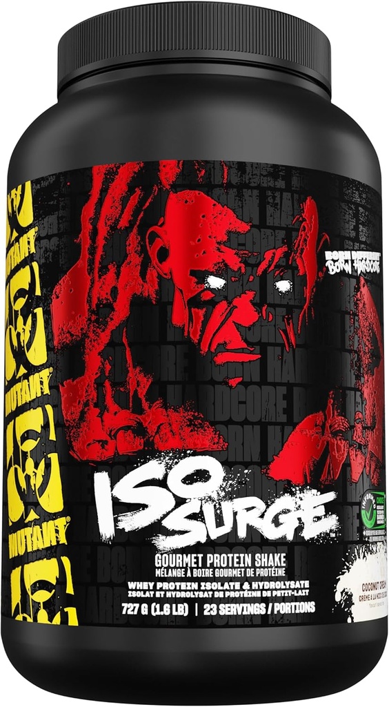 Crema de coco ISO SURGE 727 g (0.7 kg), 1,6 libras (Pack of 1)