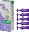eosera® Ear Wax MD® for Kids - Ear Wax Cleaning Drops, 5pk Vials TEN Fast-Acting ¦ Breaks Down " Dissolves Ear Wax in as Little as 1 Treatment confidencialidad Provención clínicamente " Safe I for Kids Age 2+
