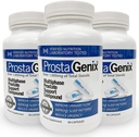 ProstaGenix Multiphase Prostate Supplement Capsule -3 Bottles- Destacado en Larry King Investigative TV Show - Más de 1 millón Vendido - Fin de los viajes de baño nocturnos, Urgencia, Frecuencia.