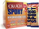 Ola Loa Sport Mango Tangerine All-Natural Hydrating Sports Drink Mix - Energy, Amino Acids, Electrolitos, Vitamina C, Vitamina B, Gluten Gratis, Vegan - Bebe tus vitaminas - 30 Packets (7.4oz)