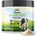 Suplemento de Colostrum - Grass Fed Texas Bovine Polvo de Colostrum entero para Immune, Gut & Wellness - Ultimate Ig Superfood - Unflavored - 100% Puro - 6.35 Oz - 90 Servings (Mejor valor) - Made in The USA