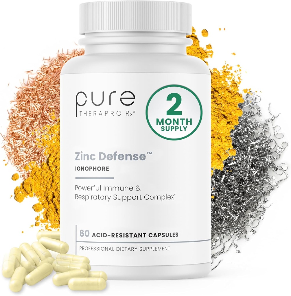 Zinc Defense ← Zinc + Copper + Quercetin ← 60 Servings in Vegan Capsules
