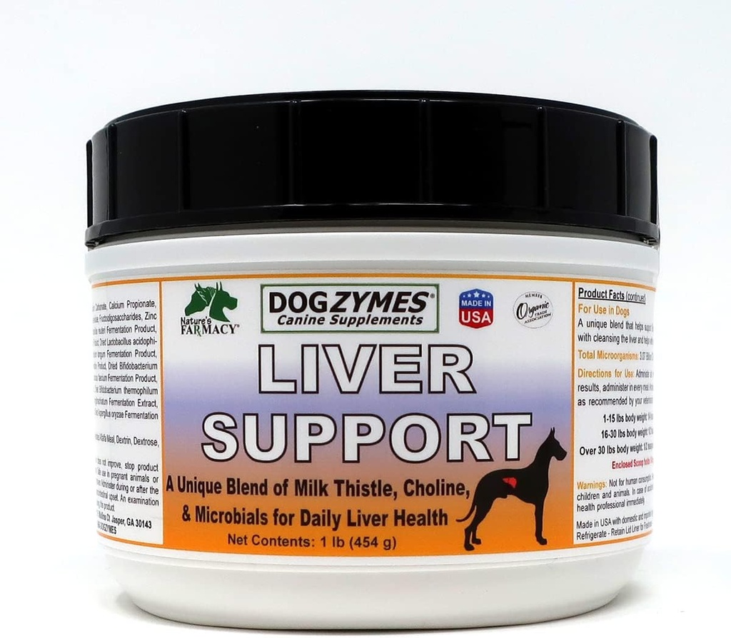 Dogzymes Liver Support (1 libra)