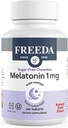 LIBERTAD Melatonina 1 mg Tablas de goma sin azúcar – Natural Fruit Flavor Ayuda de sueño para adultos y niños Edades 3 y Arriba – Formando no-ábito, Vegano, Libre de gluten, Kosher – Hecho en EE.UU. (180 Cuenta)
