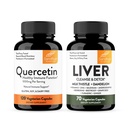 Sandhu Quercetin 1000mg " Liver Cleanse " Detox Capsules under Immune, Liver Health Support and Detoxification