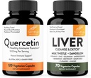 Sandhu Quercetin 1000mg " Liver Cleanse " Detox Capsules under Immune, Liver Health Support and Detoxification