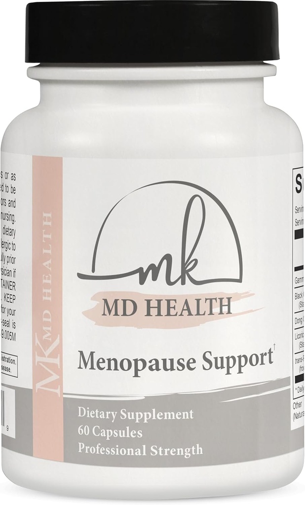 OBGYN desarrollados Natural Menopause Support Supplement for Relief from Symptoms of Menopause and Perimenopause, 60 Count