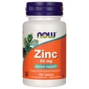 NOW Foods Zinc Gluconate, 100 Tablets / 50mg