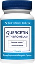 La vitamina Shoppe Quercetina con bromelaina - 250 mg Antioxidante (60 cápsulas)