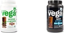 Vega Proteína y Verdes Polvo Proteína, Chocolate - 20g Proteína con base vegetal Plus &amp; Premium Sport Protein Chocolate Protein Polvo Proteína, Vegan, No GMO, Planta Libre Gluten