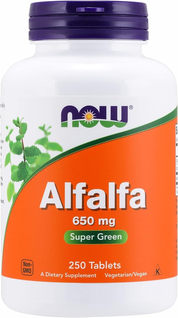 Alfalfa 10 Grain 625 mg 250 pestañas