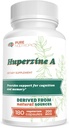 Huperzine A 200 mcg – Cognitive and Memory Support – 180 Capsules Vegetarianos