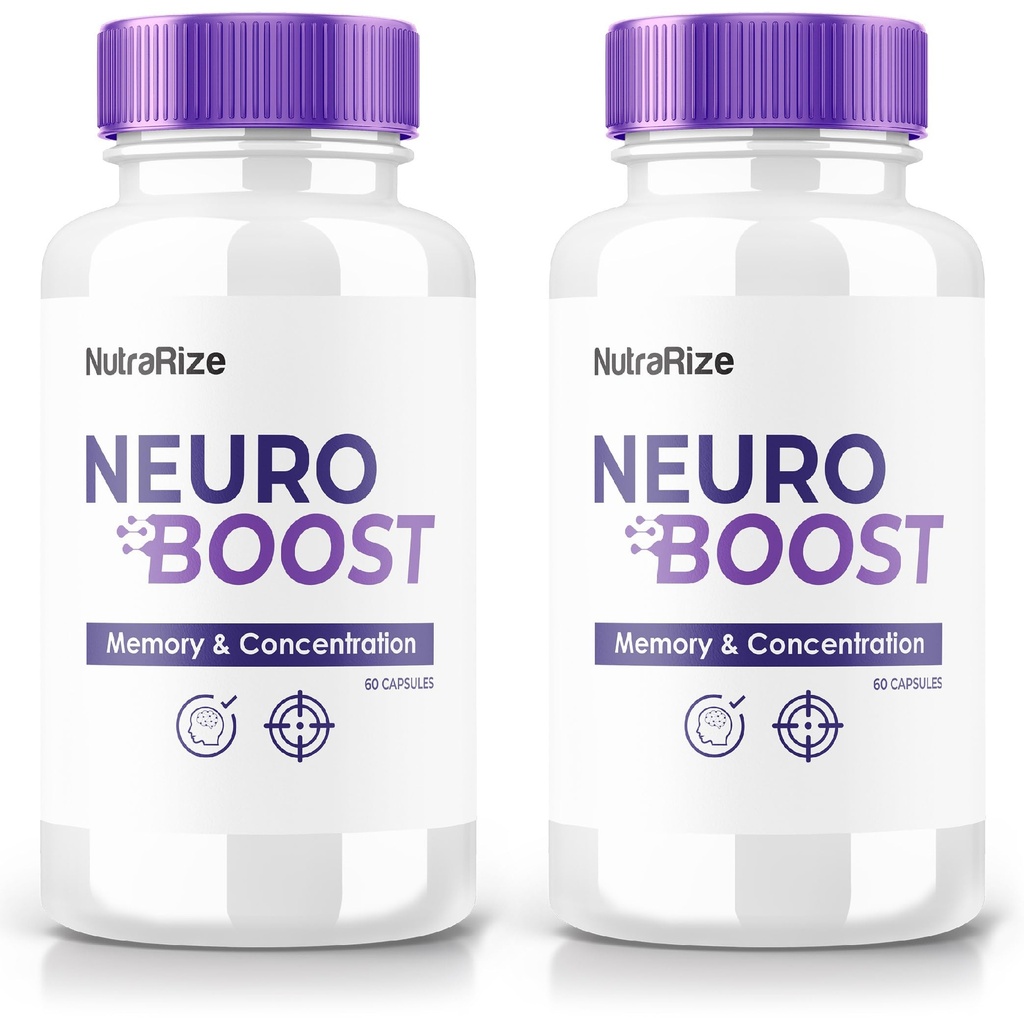 (2 Pack) Neuro Boost – Premium Capsules con una Fórmula Limpia para Focus, Alertness y Sharpness de Todos los días TENIENDO Píldoras fáciles de tomar para soporte diario (120 cápsulas)
