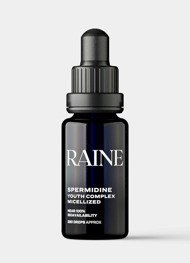 RAINE 2 Meses de suministro 70 Doses I Spermidine Swiss Made Suplementos - Mejores Suplementos Anti-Aging Spermidine para Hombres y Mujeres - Micelle Technology, Cell Renewal, Lifespan