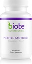Biote Nutraceuticals - Factores de metilo+ - Circulation + Mood (90 cápsulas)