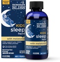 Mami's Bliss Kids Sleep Liquid with Melatonin & Calming Herbs ← Soporta el proceso natural del sueño para los niños 3 años > Up ← Grape Flavor ← Sugar Free durable 4 Fl Oz (60 Servings)