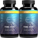 Primal Harvest Visión Primal con Lutein, Zeaxanthin, Vitamina A y Zinc para la Salud Ocular, Soporte de Luz Azul y Claridad Visual 2 Pack
