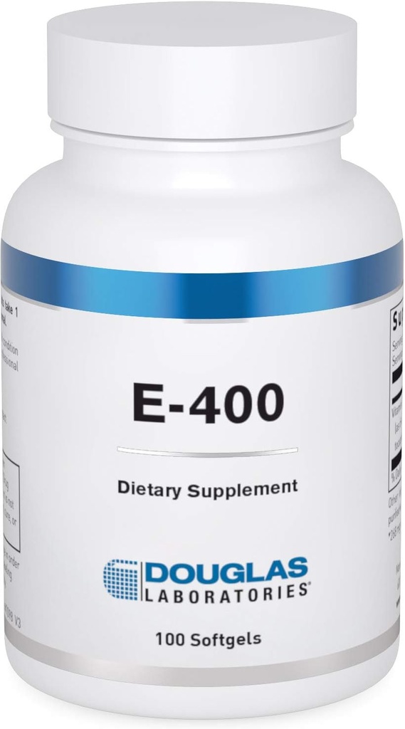 Douglas Laboratories E-400 tóxico Vitamina E para Protección Antioxidante y Soporte Cardiovascular