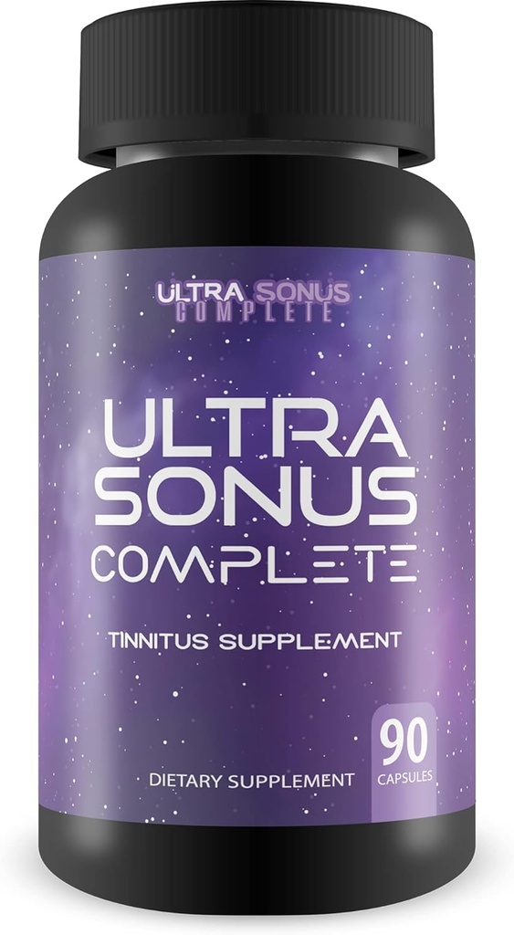 Suplemento de Tinnitus - Tormérica de ajo Vitamina C Max Fórmula - Soporte Inflamación reducida " Anillo de oído con esta fórmula natural herbal (90 cápsulas)