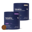 PetLab Co. – Multi-Vitamin &amp; Dog Probiotic Bundle: Chewable Multivitamins for Dogs Support Health & Dog Probiotics to Support Itchy Skin, Occasional Loose Stools, and Healthy Yeast Production