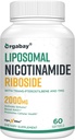 Orgabay Liposomal Nicotinamide Riboside 2000 MG con TMG y Pterostilbene, Boosting NAD+, Support Healthy Aging, 60 Count
