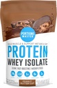 Porciones Master CFM Whey Isolate Protein Powder, 2 LB, 23g Low Carb, Low Fat, Cold-Processed, Fast Absorbing, Muscle Growth & Recovery Support (Peanut Butter Cup)