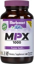 BlueBonnet Nutrition MPX 1000 Prostate Support - Prostate Health Supplements for Men - Saw Palmetto, Pumpkin Seed, Stinging Nettle, Beta Sitosterol & Plant Sterols - Non-GMO, Vegan - 60 cápsulas