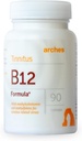 Arches Tinnitus B12 Fórmula – Methylfolate 400 mcg, Methylcobalamin 1000 mcg, 90 Lozenges, 3 Month Supply