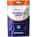 Vitamatic Lactococcus Lactis Powder Probiótico - Asistencia sanitaria digestiva - 100 Gram (3.5 OZ) - 100 Servimientos