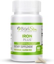 BariSlim Iron Plus Capsules - Formulado para pacientes después de la pérdida de peso Cirugía incluyendo bypass gástrico &amp; Sleeve gástrico – Fácil digestión &amp; Soporte integral de salud Ø 2 Month Supply (60 Servings)