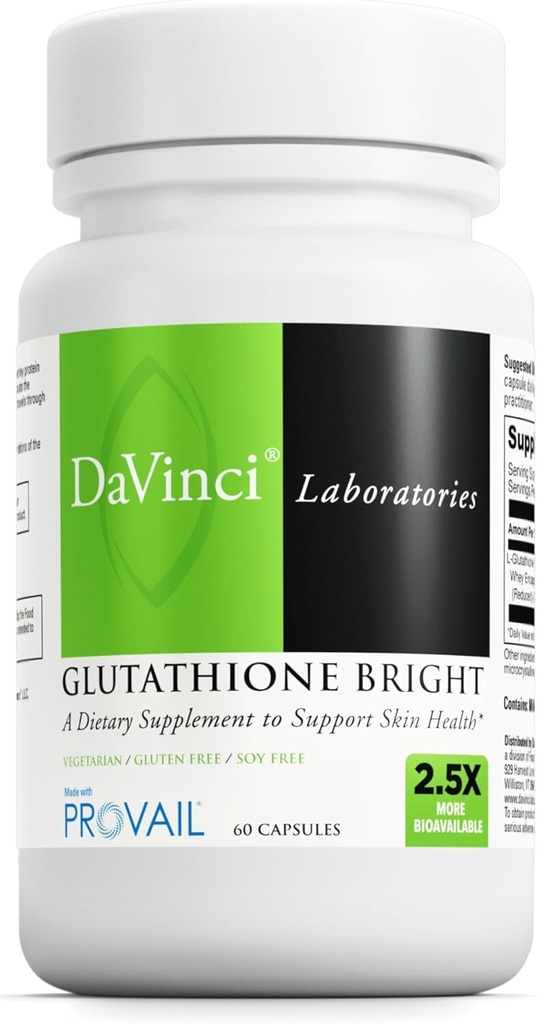 Laboratorios DAVINCI - Glutathione Bright - 60 cápsulas