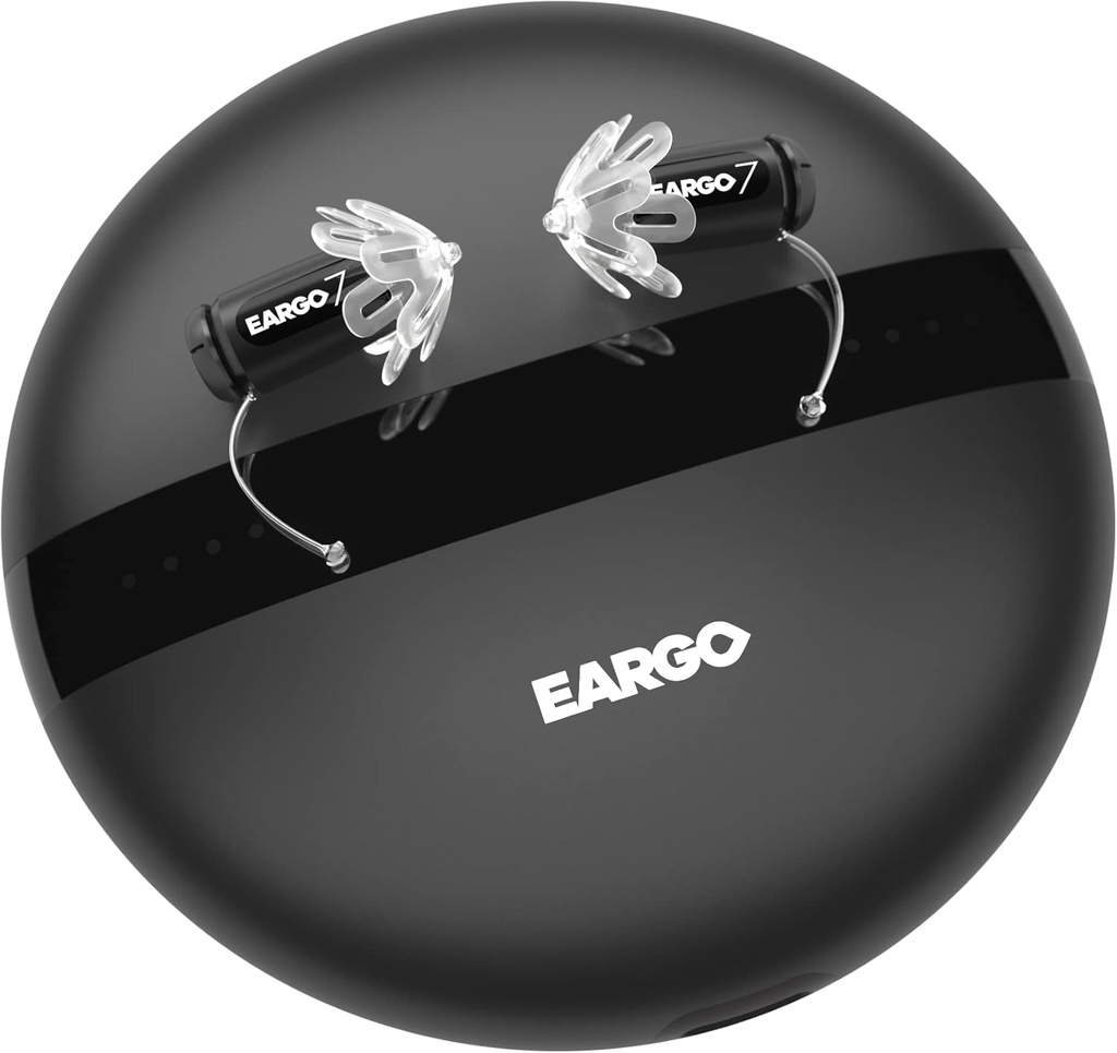 EARGO Eargo 7 Autónomos virtualmente Invisibles Ayudas de Audiencia CIC de la FDA - Recargables, Servicio de Atención al Cliente