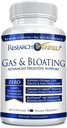 Investigación Gas verificado y Bloating - Relajar los músculos intestinales, Eliminar la acumulación de gas - Artichoke Powder, Ginger, Peppermint Leaf Powder - 60 cápsulas - Vegan...