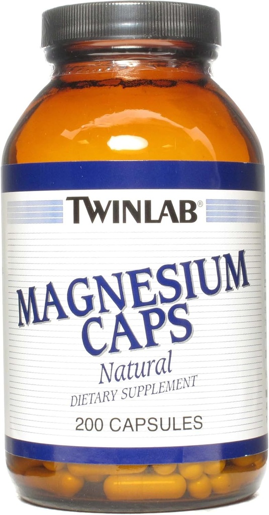 Magnesio Twinlab 400 Mg 200 Cap