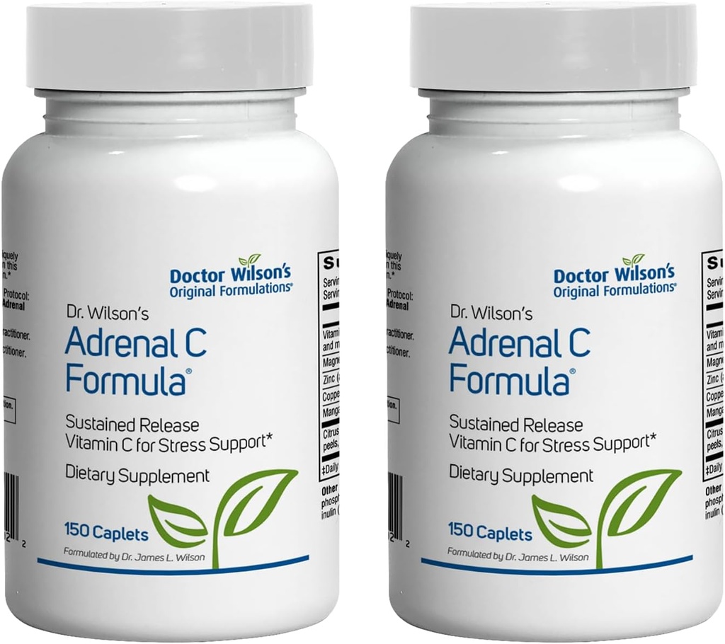 Fórmulas originales del Doctor Wilson 2-Pack Adrenal C Fórmula 150