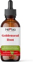 Orgánica Goldenseal Root Extract-Boost Immunity, Antioxidants, Liquid Alcohol Extract, 60 Servings 2 Fluid oz (60 ml)