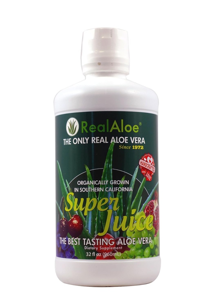 Real Aloe Vera Super Juice, 32 Fluid Ounce