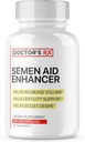 DRX Semen Volume Booster ¦ Boost Desire, Mood, Energy, Load Size  Maca, Muira Puama + 7 Más Ingredientes potentes ultra dosificados ← Fórmula 3er partido testada para la pureza &amp; USA Bottled - 60 cápsulas