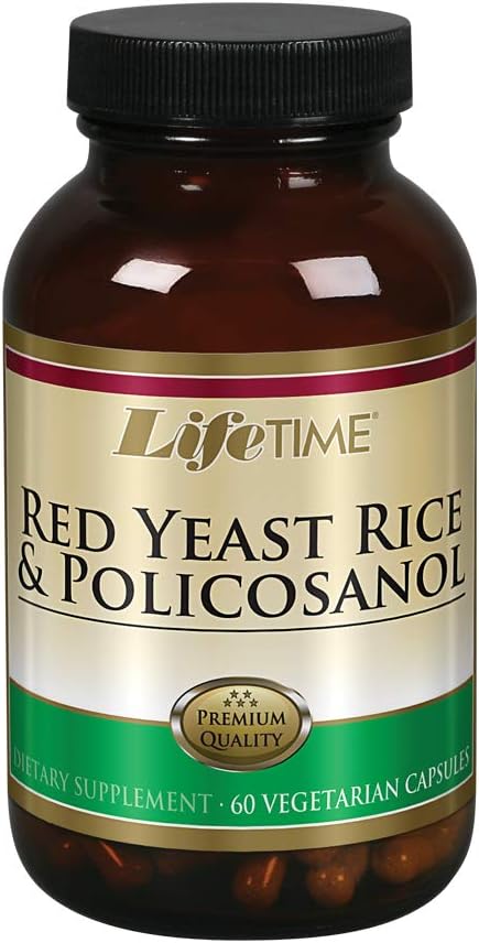 Vez de levadura roja y policosanol, 60 conde