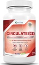 Circulate 911 Supplement - Blood Flow Support Natural Antioxidant &amp; Immune Support, Healthy Blood Pressure - 60 cápsulas