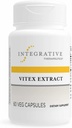 Terapéutica Integrativa Vitex Extract - Suplemento de Cuidados de Períodos para el Apoyo Premenstrual* - Suplemento Menstrual para Mujeres* - Vegan, sin gluten &amp; sin lácteos - 60 cápsulas (60 piezas)