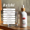 Rainbo - Reishi Mushroom Tintura - Alcohol Gratis - Doble Extract Mushroom Suplemento - Immune Support, Mood, Sleep, Liquid Reishi Supplement, Vegan, Non GMO, 3.4 fl oz
