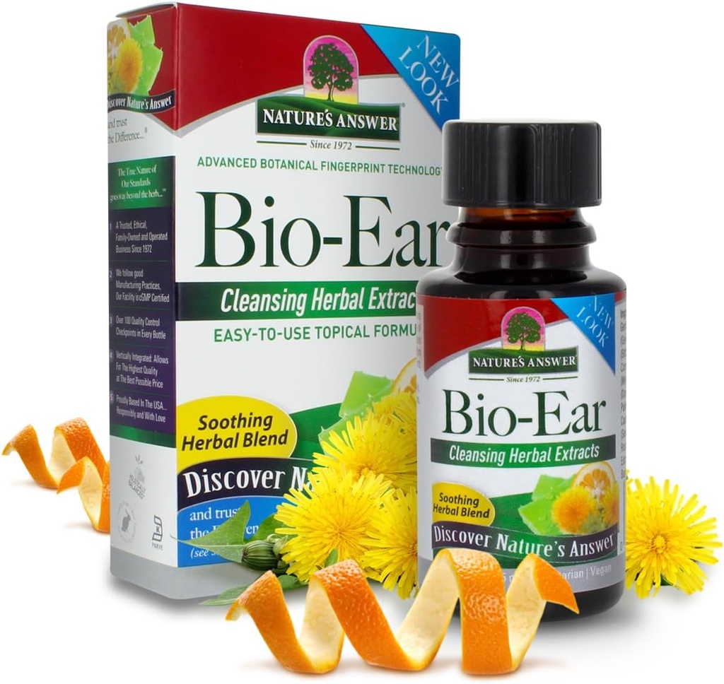 Respuesta de la naturaleza Bio-Ear Fórmula tópica, 0.50-Ounce