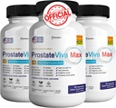 ProstateViva Max Suplementos de próstata para hombres cápsulas, suplementos de salud - máxima fuerza, todo natural para soportar la función normal y saludable (240 cápsulas)