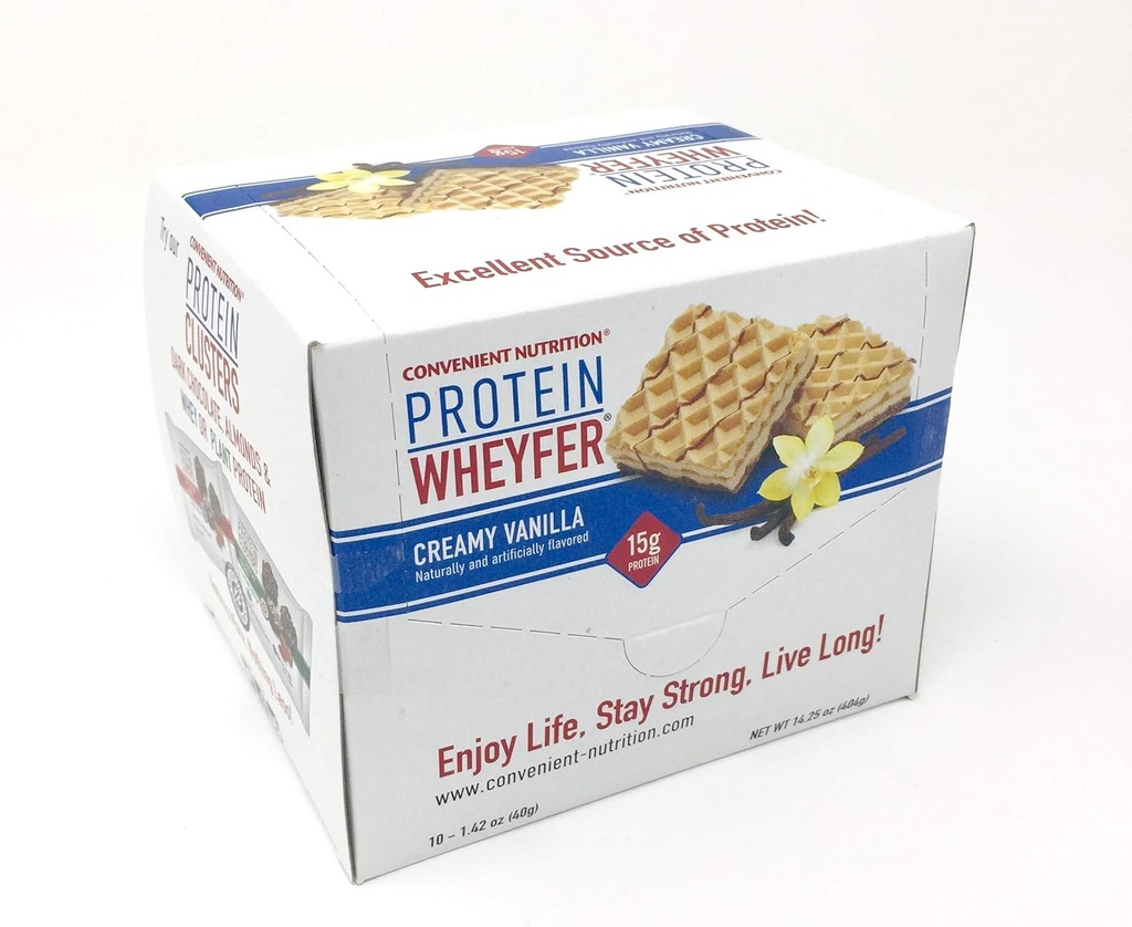 Proteína WHEYFER Vanilla 10/Box